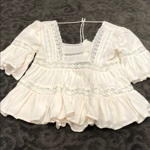 Free people boho shirt